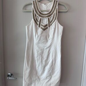 Size 2 Lilly Pulitzer White Mini Dress